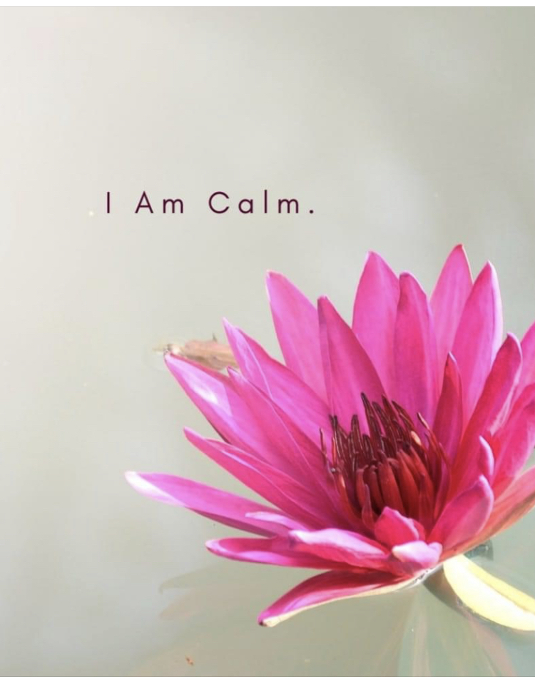 We get to choose calm or anxiety!
