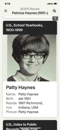 Pat Haynes-Madden's Classmates profile album