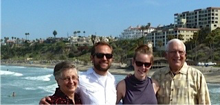 Laura, son Fletcher, new bride Jackie, and Dan