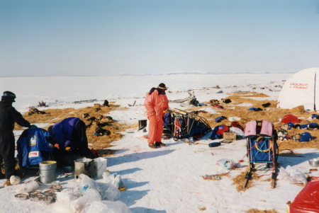 1995 Iditarod in Shaktoolik