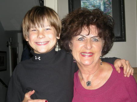 Joan & Grandson Evan - Dec. 2011