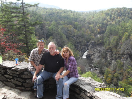 Linville Falls near our home