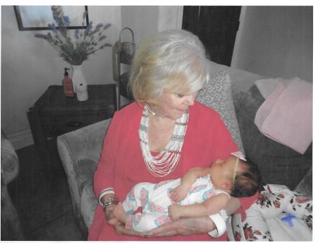 Me with my number 8 great grandchild! 8-24-19