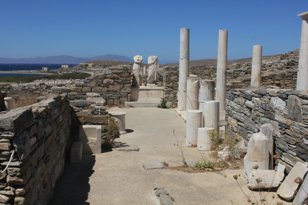 Island of Delos Greece 2013