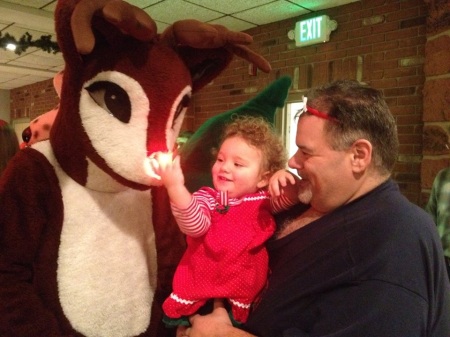 son John with his daughter Emily