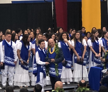 Kamehameha graduation 2018 grandson Keaau camp