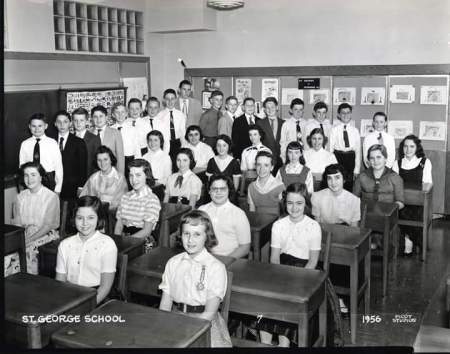 St George School grade 7 1956