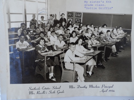 Southside Estates School, 1956