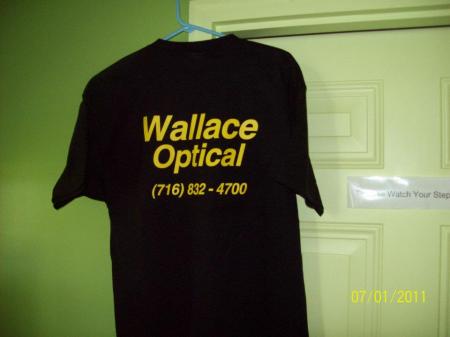 Allison Andrews' album, Wallace Optical
