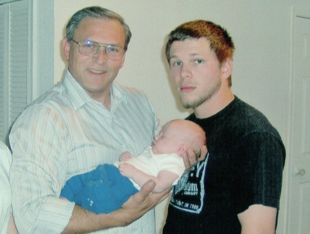 Me with my son and grandson 2007