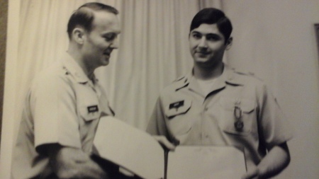 Medal of Commendation with Colonel Lowenstein