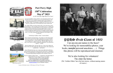 Port Perry High School Reunion