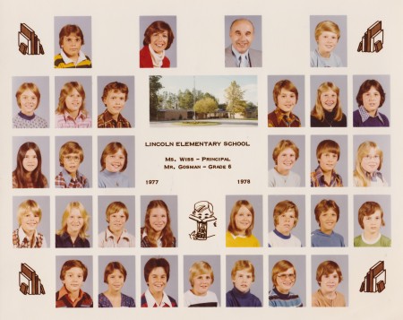 Lincoln Elementary 6th Grade 1977-78