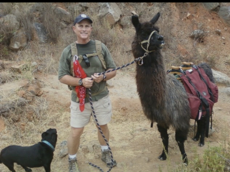 Hiking with Dog, Larry, &  Lama- 2016