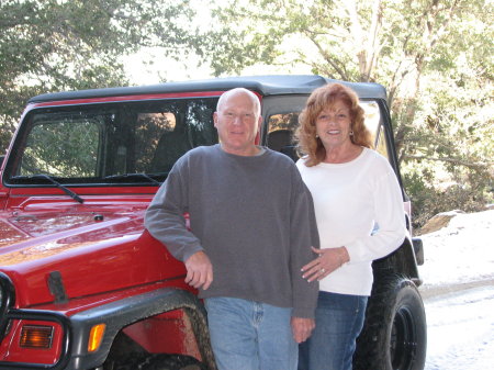 Barry, Kathy and our "BigBoy" Jeep