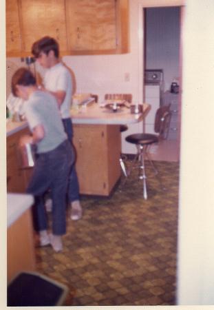 Doing Dishes at Beale 1973