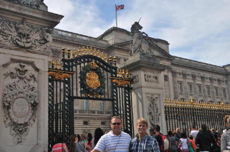 Mark & Jeff Dyviniak at Buckingham Palace