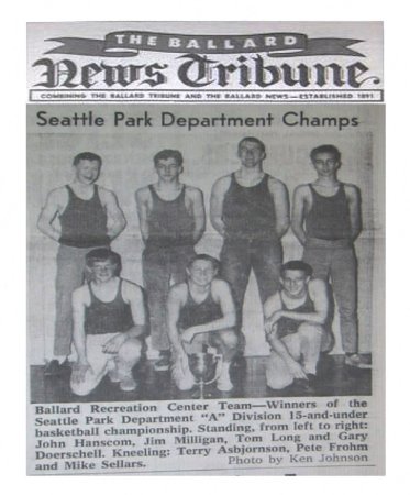 1963 Seattle Basketball Champs
