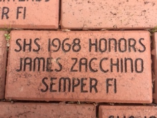 Brick By The Helicopter Veterans Park Hamilton