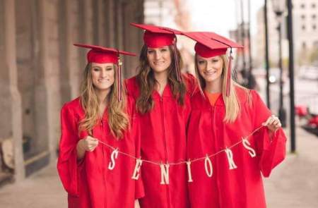 My grand daughters. All graduated June 2018 😁