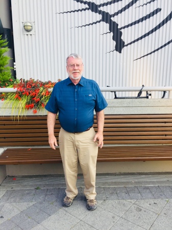 Outside of Anthony's Restaurant after returning from my 2018 LSU Marine Biology in Alaska class