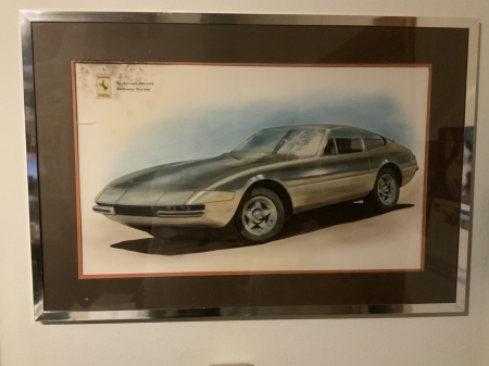 1st Ferrari 1970 Daytona bought 1977