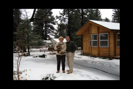 Winter at home in Idyllwild,Ca.