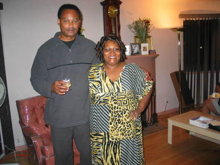 Selton and Lula on first Thanksgiving as married couple.