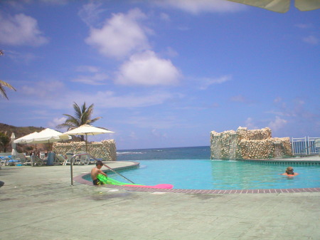 Pool Side, St. Marteen