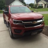 my new Colorado, to help us move south