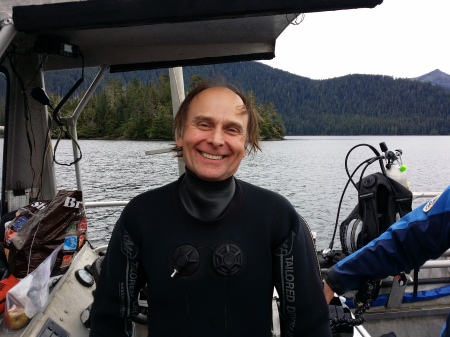 SCUBA diving in Sitka, Alaska Sepember 2014