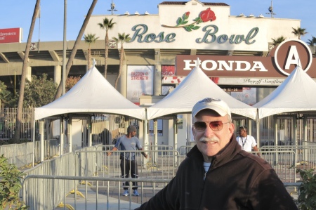 Early morning before Rose Bowl Jan 1, '18