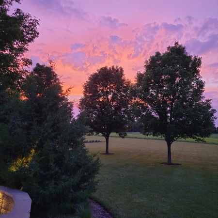Sunset..Farmersville Ohio 