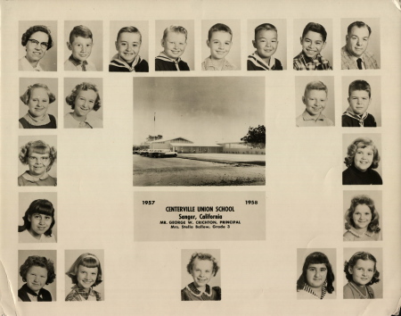 Mrs. Ballews 3rd Grade 1957-1958
