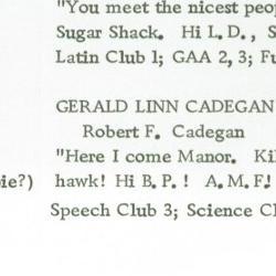 Gerald Cadegan's Classmates profile album