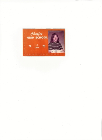 My Chaffey High student ID