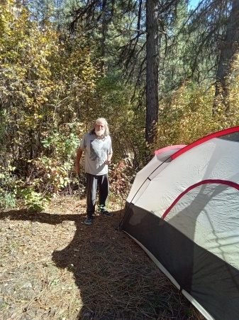 Camping last year 