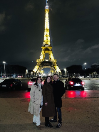 Eiffel Tower Paris Christmas 2022 