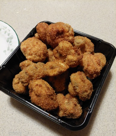 Deep fried mushrooms (Denny's don't make anymo