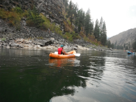 Salmon river kayak trip