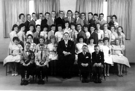 Grade 8 Graduation dance May 1961