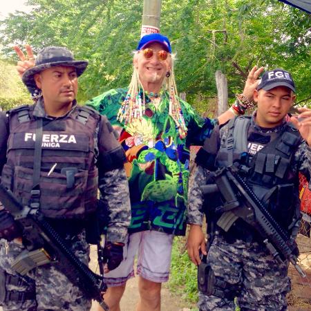 In Mexico checking out the drug cartel