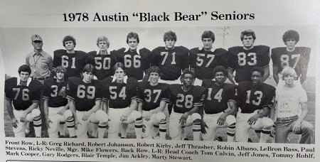 1979 Austin Football Seniors