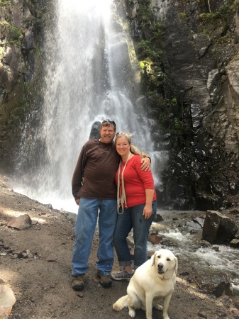 Middle Fork falls Cimarron Co