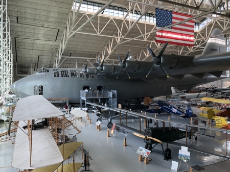 Howard Hughes “Spruce Goose” visit