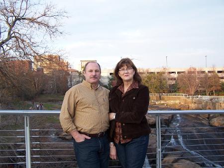 Mary and I at Greenville SC.