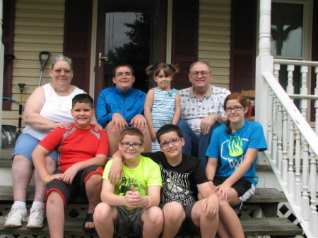 Bill, Marie & Grandkids