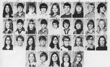 Jeffrey Scoble's album, 73-74 yearbook