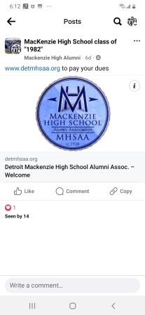 Mackenzie High School Reunion