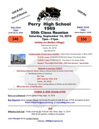 JOHN VITANGELI's album, Perry High School Reunion 50 th.